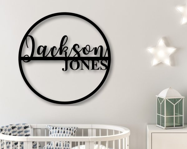 Custom Baby Name Sign Nursery Name Sign Nursery Room Decor Kids Room S