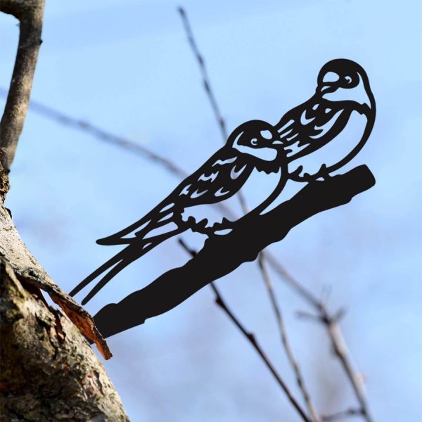 Swallows Metal Art Garden Signs Cut Metal Sign Metal House Sign Decora