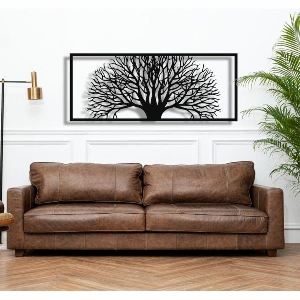 Metal Wall Decor Metal Tree Tree Of Life Decor Geometric Branch home L