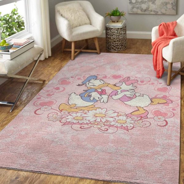 Donald Duck Fans Disney Movie Homebeautyus Rectangle Rug Decor Area Rugs For Living Room Bedroom Kitchen Rugs Home Carpet Flooring Rs012475 Print