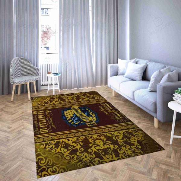 Helga Hufflepuff Rectangle Rug Decor Area Rugs For Living Room Bedroom Kitchen Rugs Home Carpet Flooring Rs015598 Print