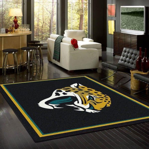 Jacksonville Jaguars Nfl Rectangle Rug Decor Area Rugs For Living Room Bedroom Kitchen Rugs Home Carpet Flooring Rs016750 Print